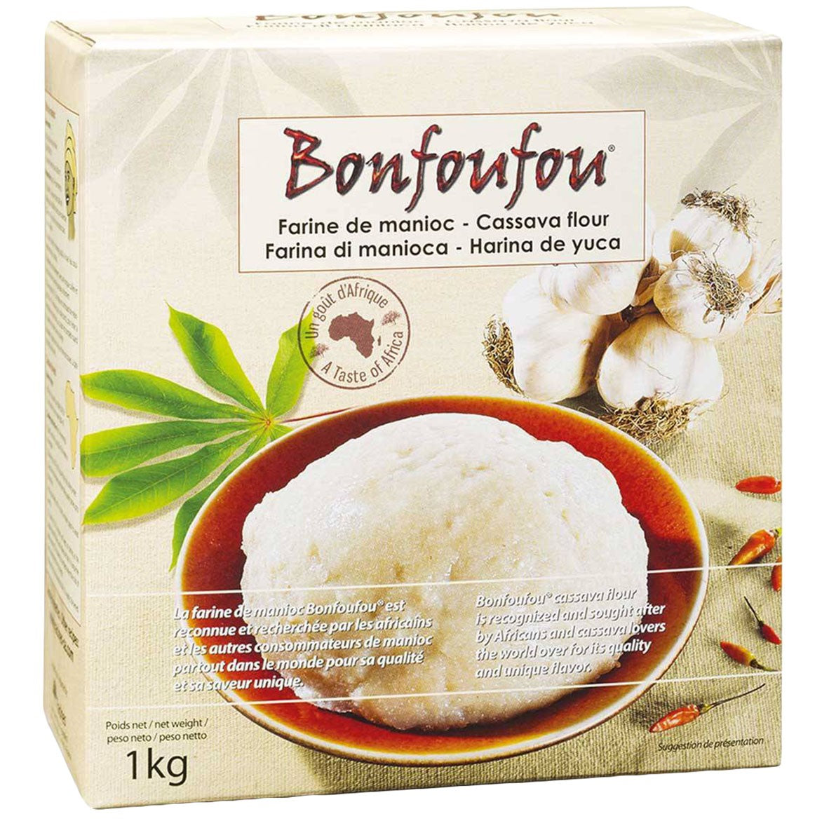 (Flour Fufu) Bon Foufou Benin - 1 kg.