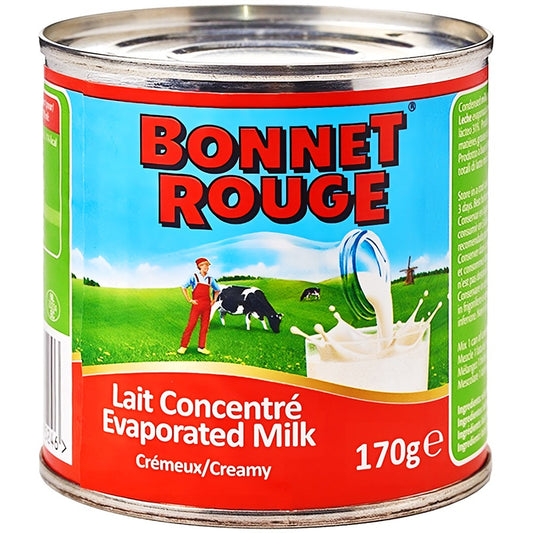 (Dairy) Bonnet Rouge Evaporated Milk - Box 24 x 170 gr.