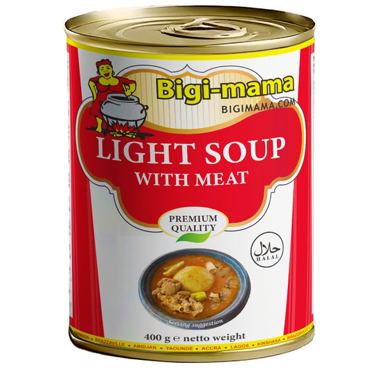 Fast Meal Canned Light Soup with Meat - 400 gr