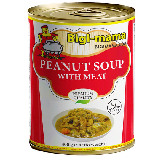 Fast Meals Canned Peanut Soup with Meat 6 x 400 gr.