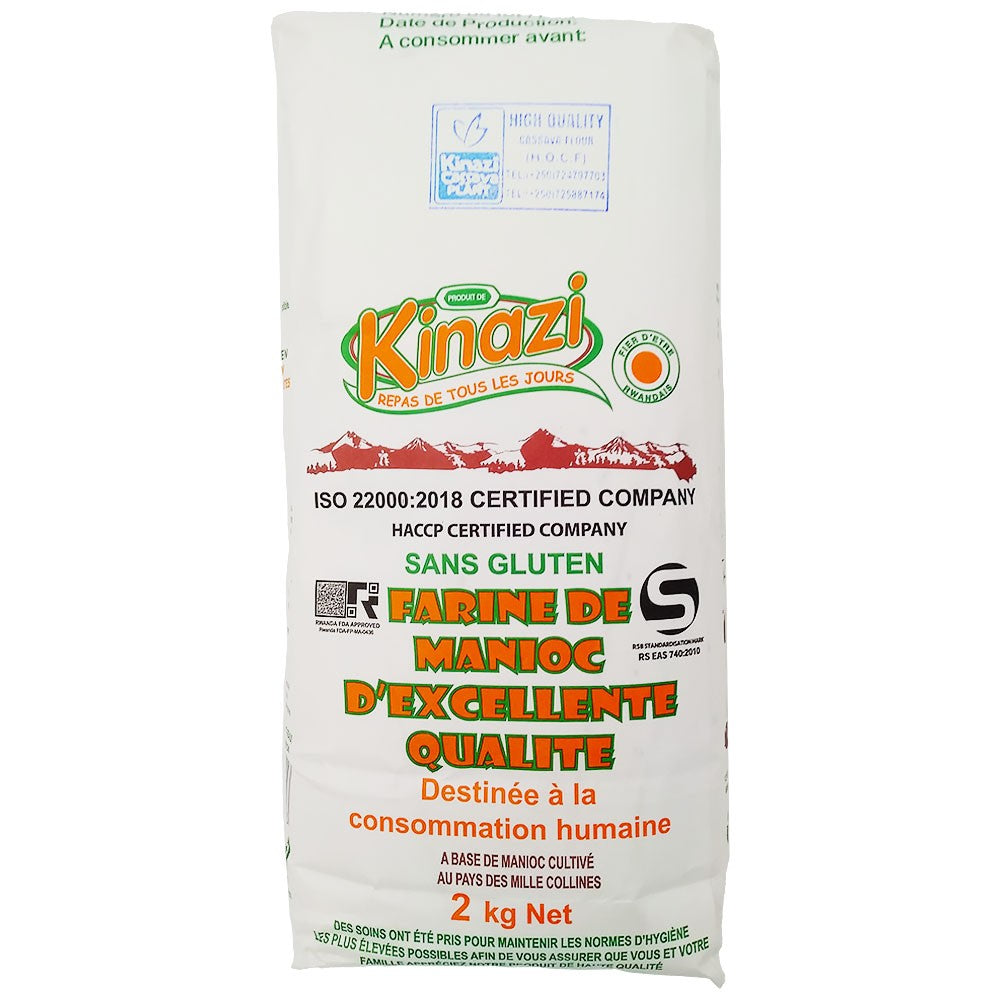 (Flour Cassava) Cassava Flour Kinazi Rwanda - 2 kg.