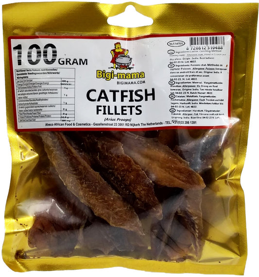 (Catfish Smoked) Catfish Fillet Smoked Bigi Mama  100 gr.