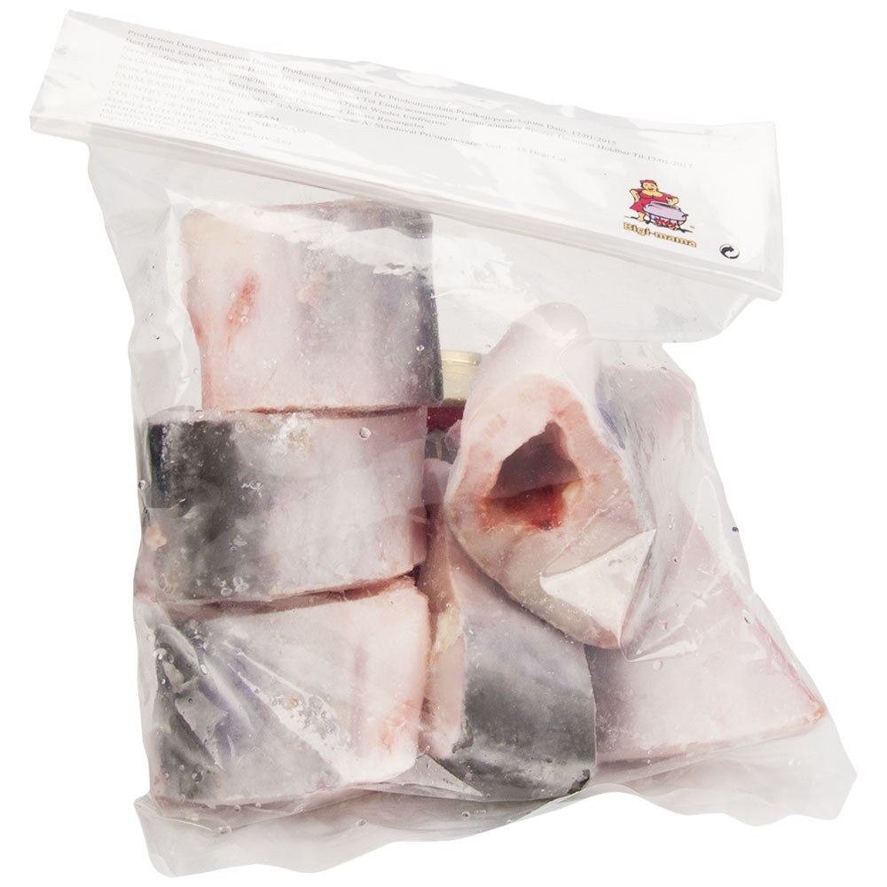 (Fish Steaks Frozen) Catfish Malangua Pangasius White Steaks - Ctn 5 x 800 gr. (AHCO)