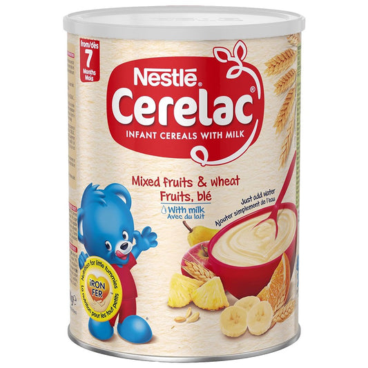 (Baby Toddler Food) Cerelac Wheat & Mixed Fruits/Milk - 1 kg.