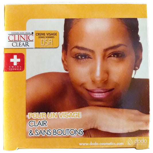 (Body & Facial Cream) Clinic Clear Facial Cream 50 gr.