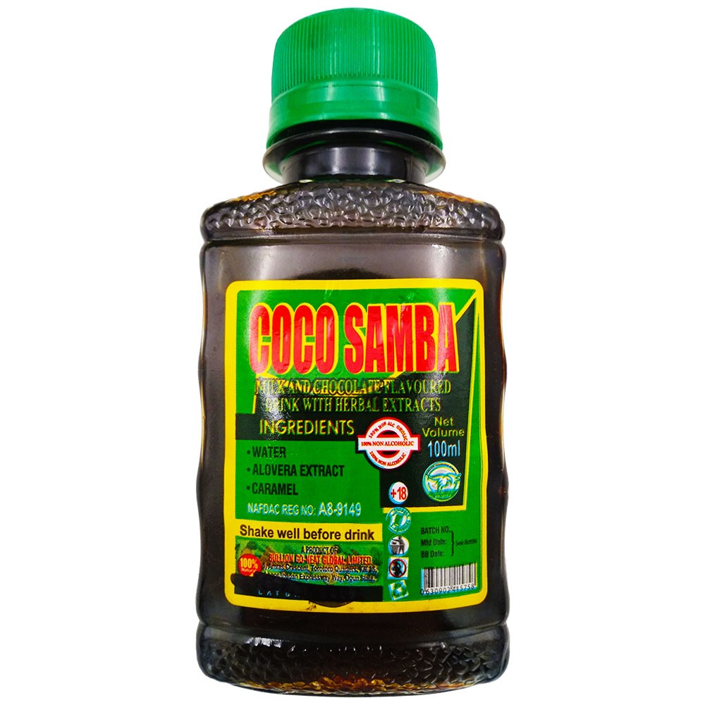(Herbal Drink) Coco Samba Herbal Drink Bpx 24 x 100 ml.