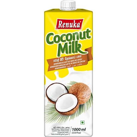 (Beverage Milk) Coconut Milk 17% Fat -  Carton 12 x 1 lit. (AEF)