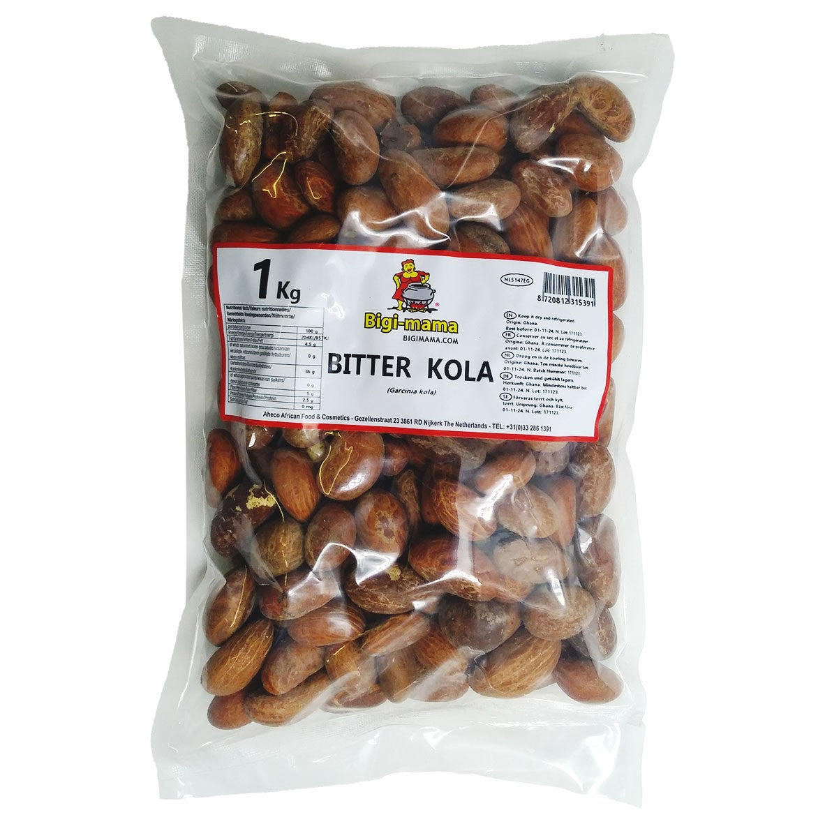 (Cola nuts) Bitter Cola Nuts  1 kg.