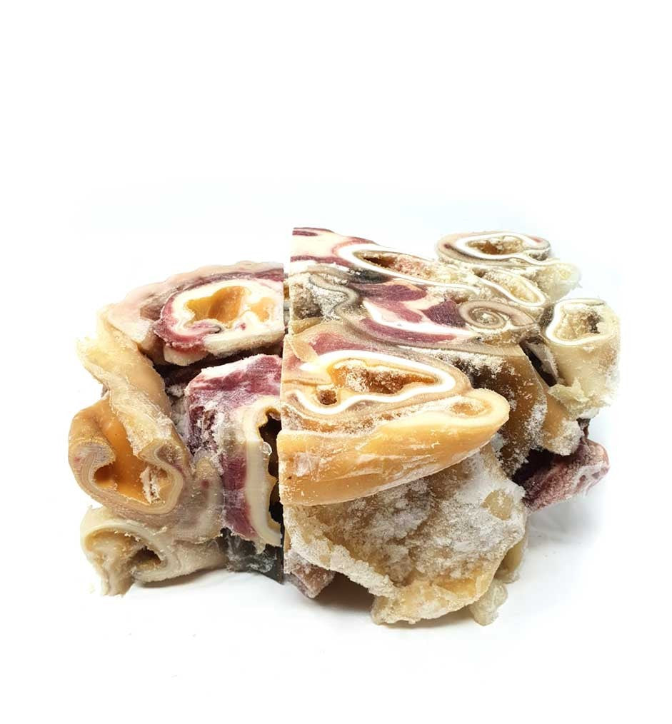 Cow Ears Burned Whole Box 16 x 1 kg.