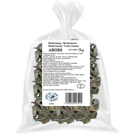 (Meat Abodi Frozen) Cow Stomachs - Box 12 kg