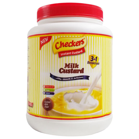 Custard Powder Checkers Milk - 1.5 kg.