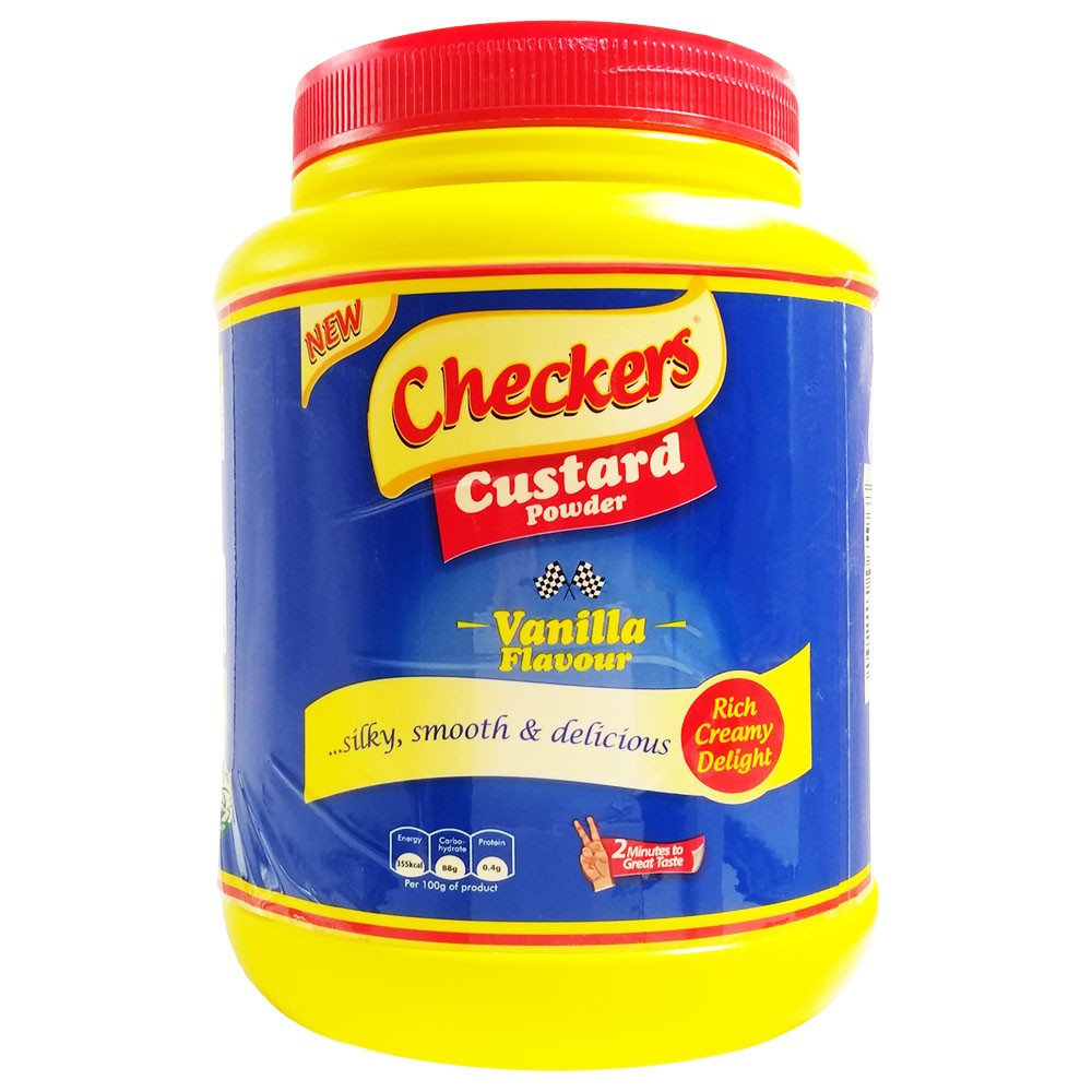 Custard Powder Checkers Vanilla - 2 kg.