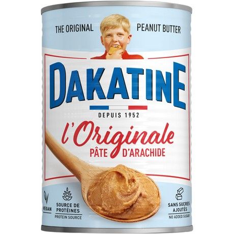 (Butter Spreads) DAKATINE  Peanut Butter - Carton 12 z 425 gr (AEF)