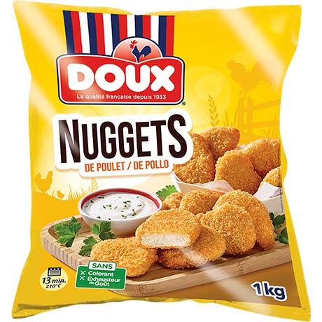 (Poultry Chicken Nggets) DOUX  Chicken Nuggets - Box 5 x 1 kg