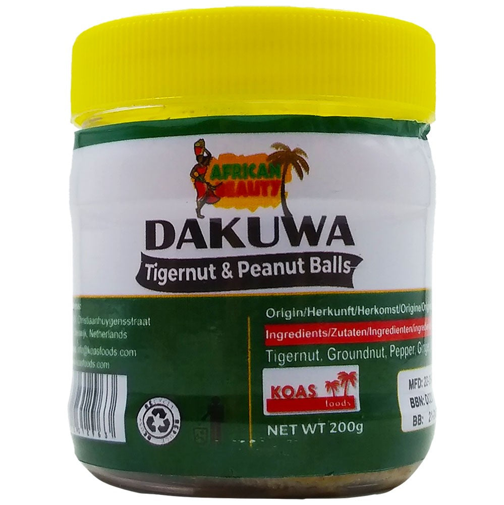 Dakuwa Tigernut & Peanut Balls - 200 gr.