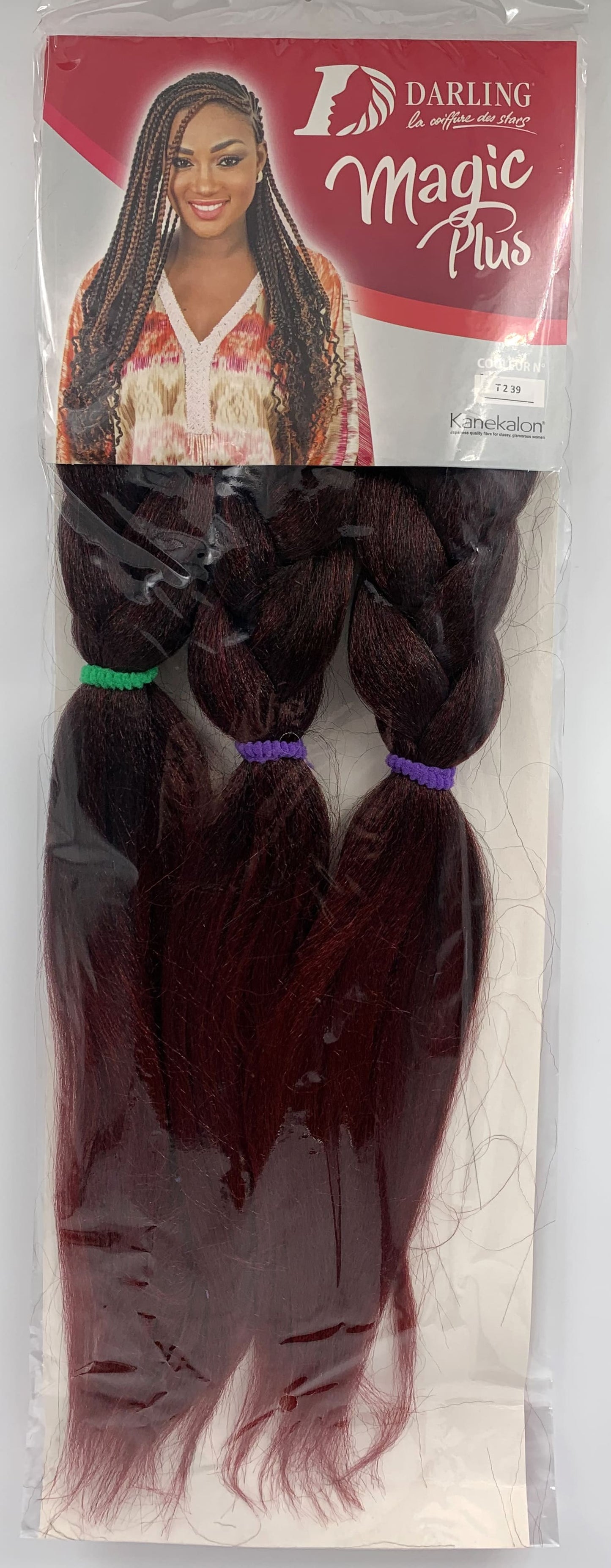 (Hair Braid) Darling Magic Plus T Braid Pre-Streched Colour T2/39.