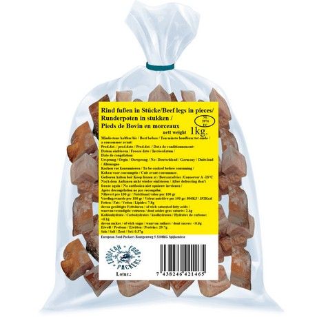 (Frozen Meat Cow Leg) EFP  Cow Legs - Box 10 x 1 kg (AEF)