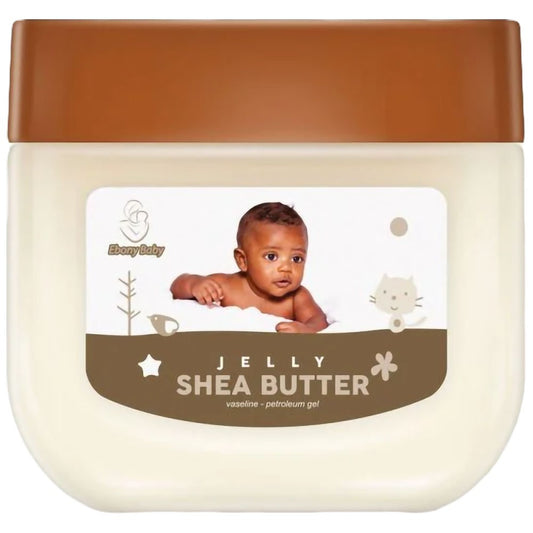 (Baby & Toddler Skin Care) Ebony Baby Jelly Shea Butter - Brown 368 gr.