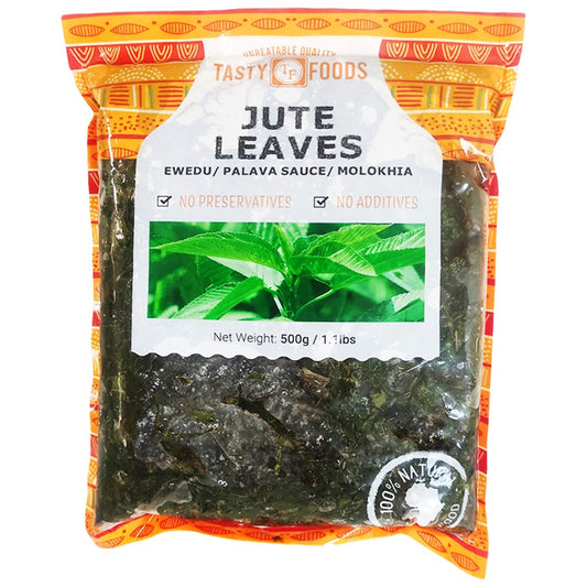 (Frozen Vegetable Leaves) Crain Crain Ewedu Jute Leaves - Cameroon Pkt. 500 gr.