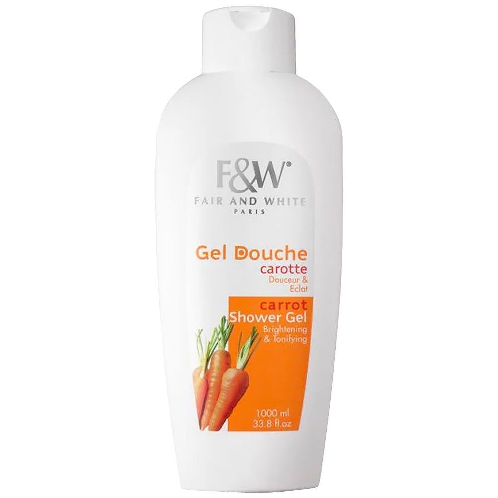 (Shower Gel) Fair & White Brightening Shower Gel Carrot - 1000 ml.