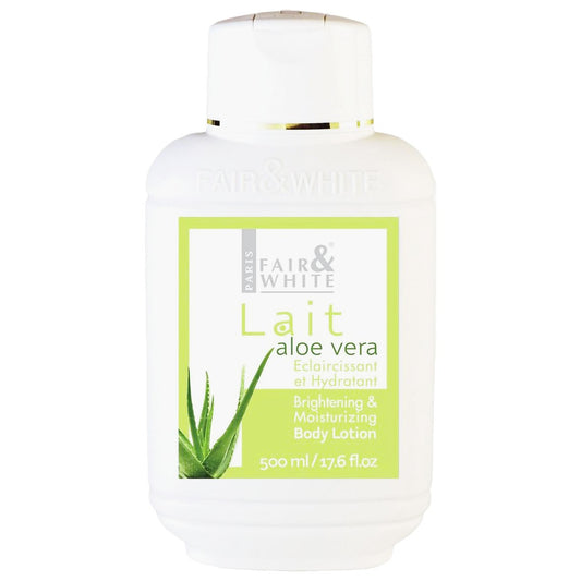 (Body Lotion) Fair & White Lait Aloe Vera Body Lotion 500 ml.