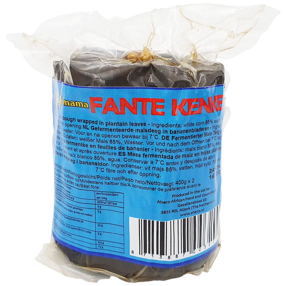 (Kenkey Meal) Fanti Kenkey Vacuum Packed Bigi Mama 600 gr.