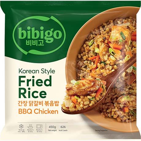(Instant Meals) Korean-Style Fried Rice with BBQ Chicken - Carton 14 X 450 gr (AEF)