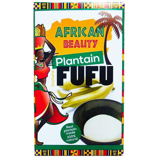 (Flour Plantain Fufu) Plantain Fufu African Beauty - 681 gr.