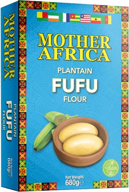 (Flour Plantain Fufu) Fufu Plantain Mother Africa 680 gr.