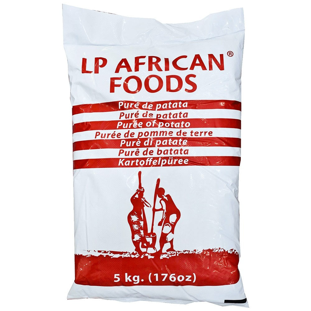 (Flour Poatao Flakes) Fufu Potato Flakes LP African Foods 5 kg.