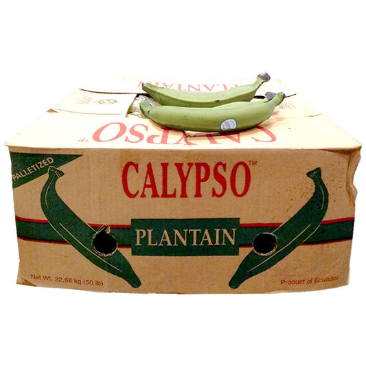 (Fresh Fruit Vegetable) Plantain Green Calypso Box 25 kg