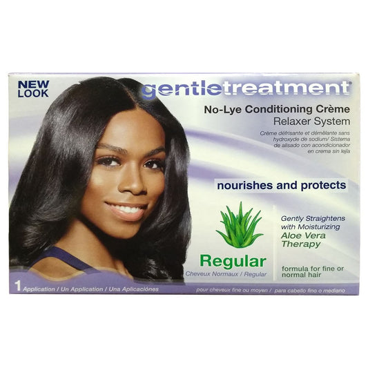 (Hair Care Kit) Gentle Treatment Relaxer Kit Regular.