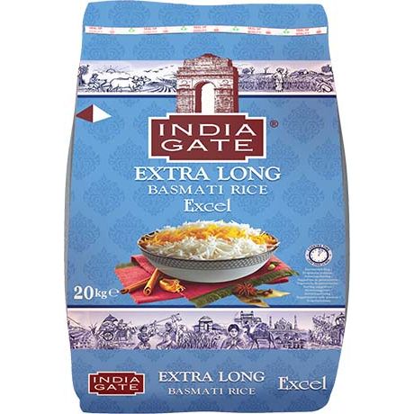 (Basmati  Rice Extra Long) Basmati Rice Extra Long Excel - 20 kg (AEF)