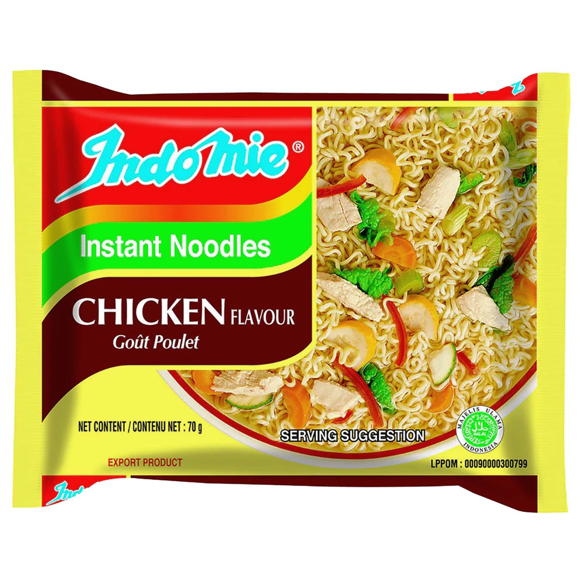 Indomie Chicken KAD - Box 5 x 8 x 70 gr.