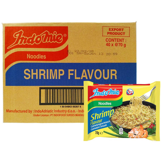 Indomie Shrimp Flavor - Box 40 x 70 gr.