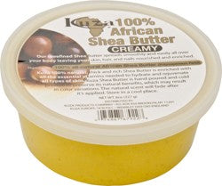 (African Shea Butter) Kuza African Shea Butter Yellow Creamy 8 oz.