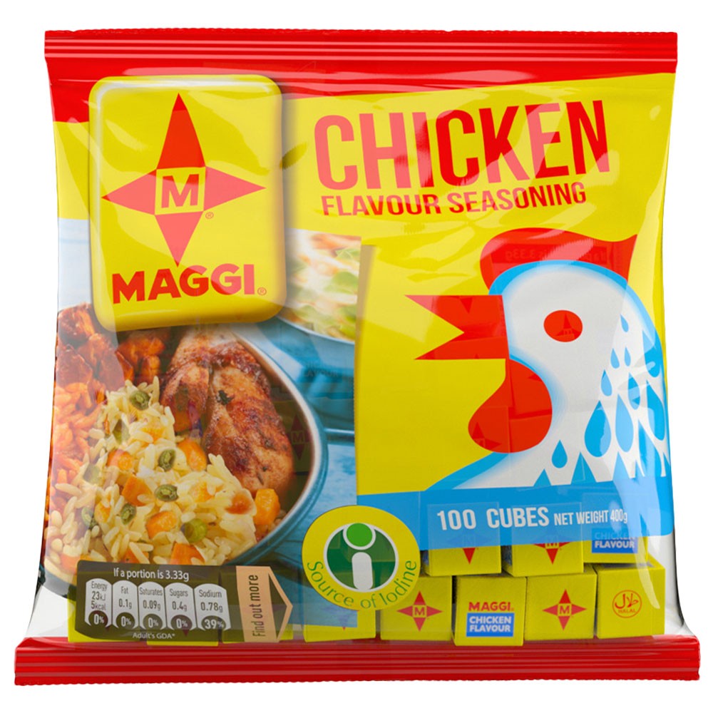 Maggi Nigeria Chicken Flavor - 100 x 4 gr.