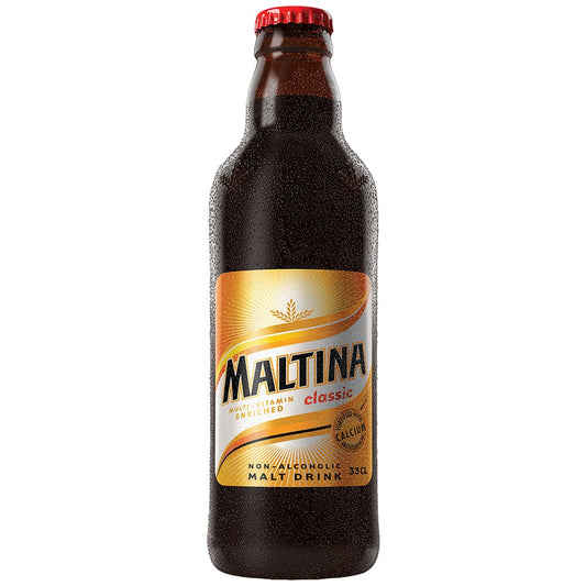 (Beverage Soda) Maltina Nigeria Bottles 24 x 33 cl.