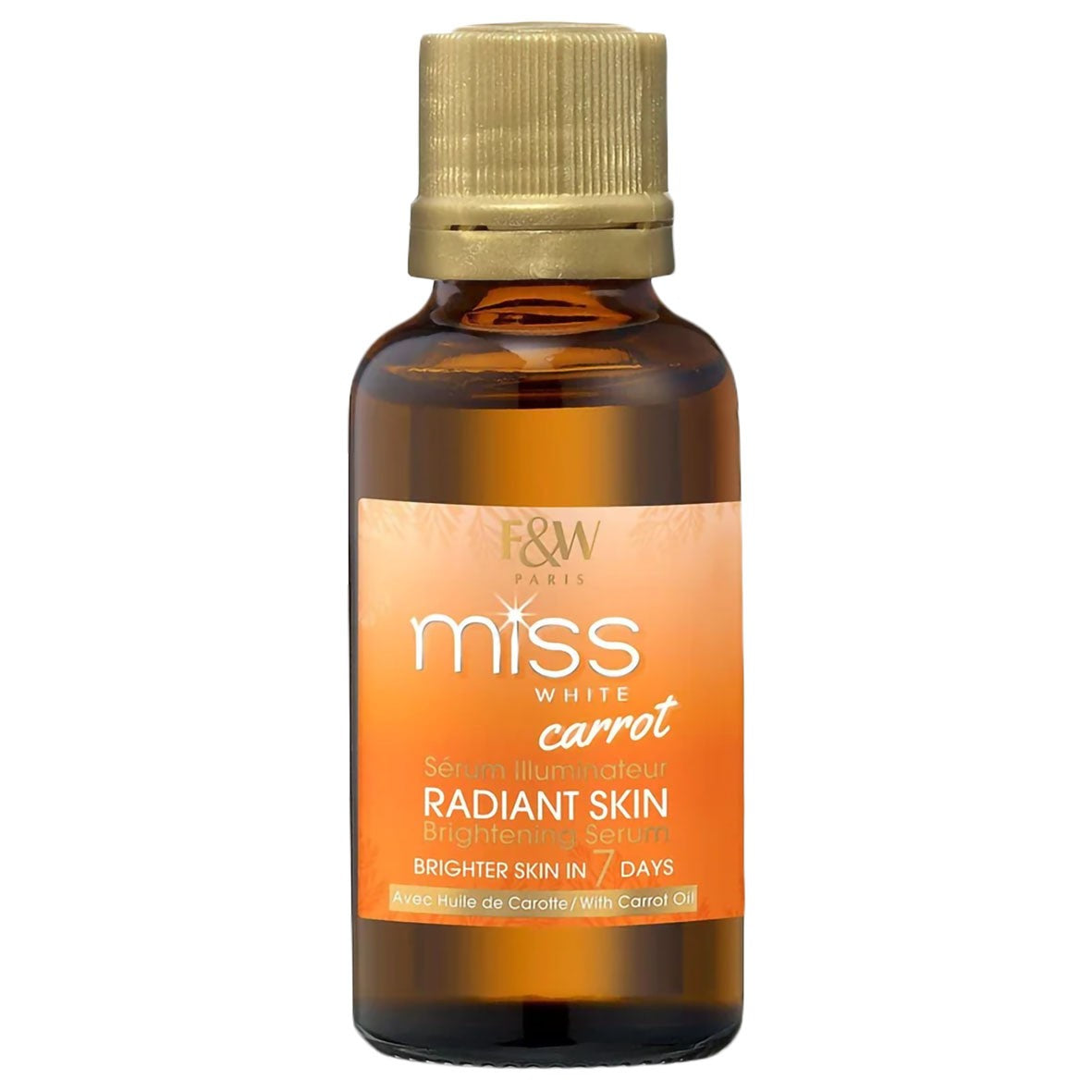 (Skin Care) Miss White F&W Carrot Brightening Serum 30 ml.