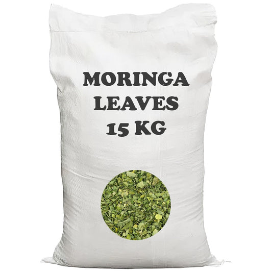 (Herbal Seasoning Leaves).Moringa Leaves Bulk - Bag 15 kg.
