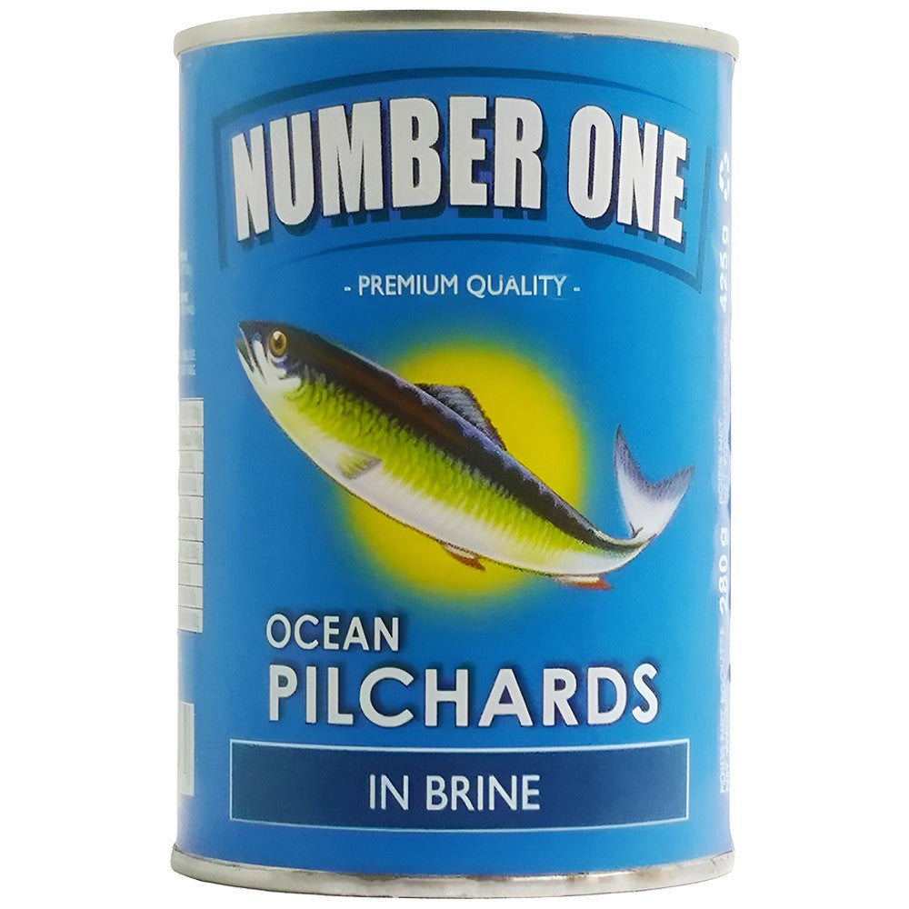 (Canned Fish) Number One Pilchards In Brine - 425 gr.