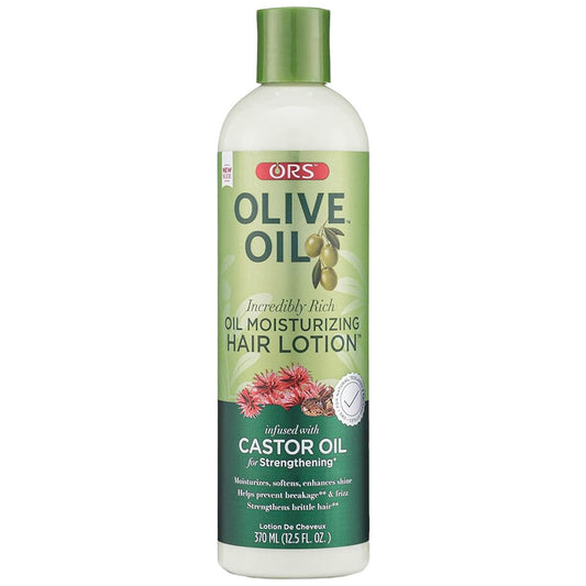 (Hair Care) ORS Olive Oil Moisturizing Hair Lotion Castor Oil 12.5 oz.