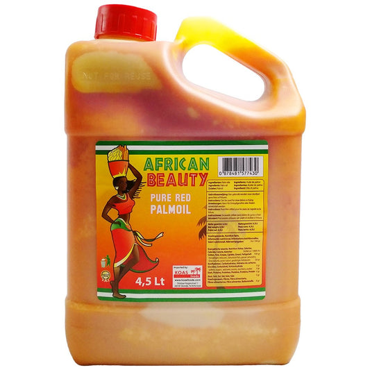 (Cooking Oil) Palm Oil African Beauty - 4.5 ltr
