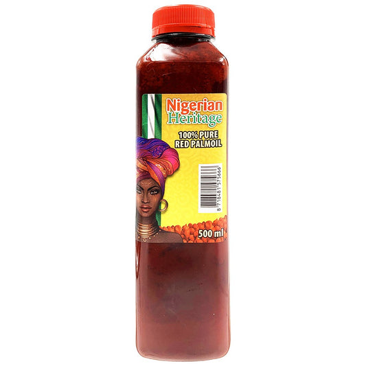 (Cooking Oil) Palm Oil Nigerian Heritage - 500 ml.