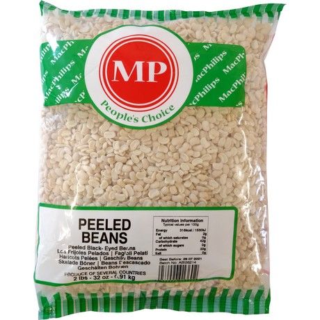 (Beans Peeled Beans - Box 10 x 910 gr (AEF)