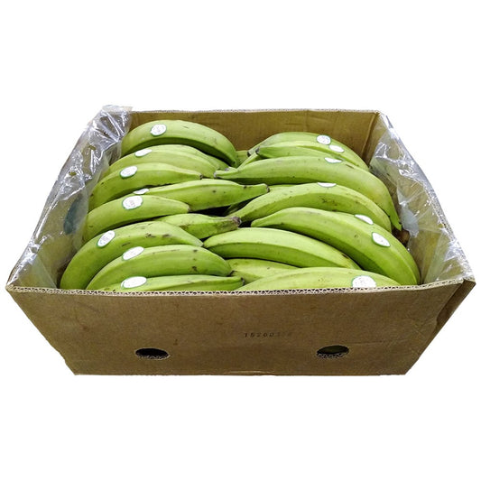 Fresh Fruit Vegetable Plantain Green Calypso Box 25 kg