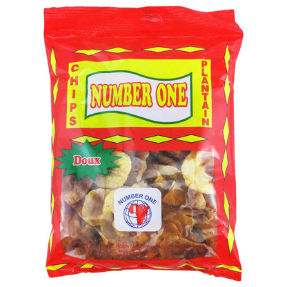 Plantain Chips Number One Sweet - Box 20 x 85 gr.