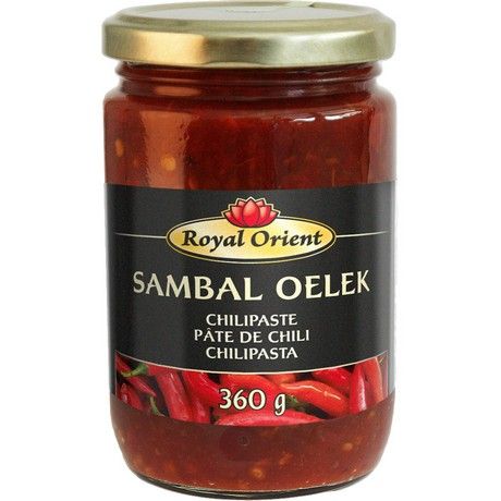 (Hot Chili Paste) ROYAL ORIENT  Sambal Oelek - 360 gr. (AEF)