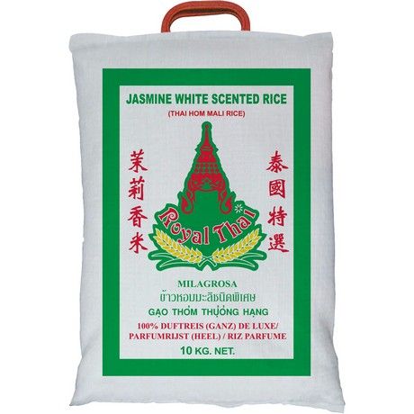 (Jasmine Rice) ROYAL THAI RICE  Jasmine Rice - 10 kg (AEF)
