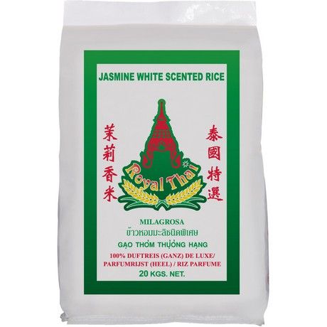 (Jasmine Rice) ROYAL THAI RICE  Jasmine Rice - 20 kg (AEP)
